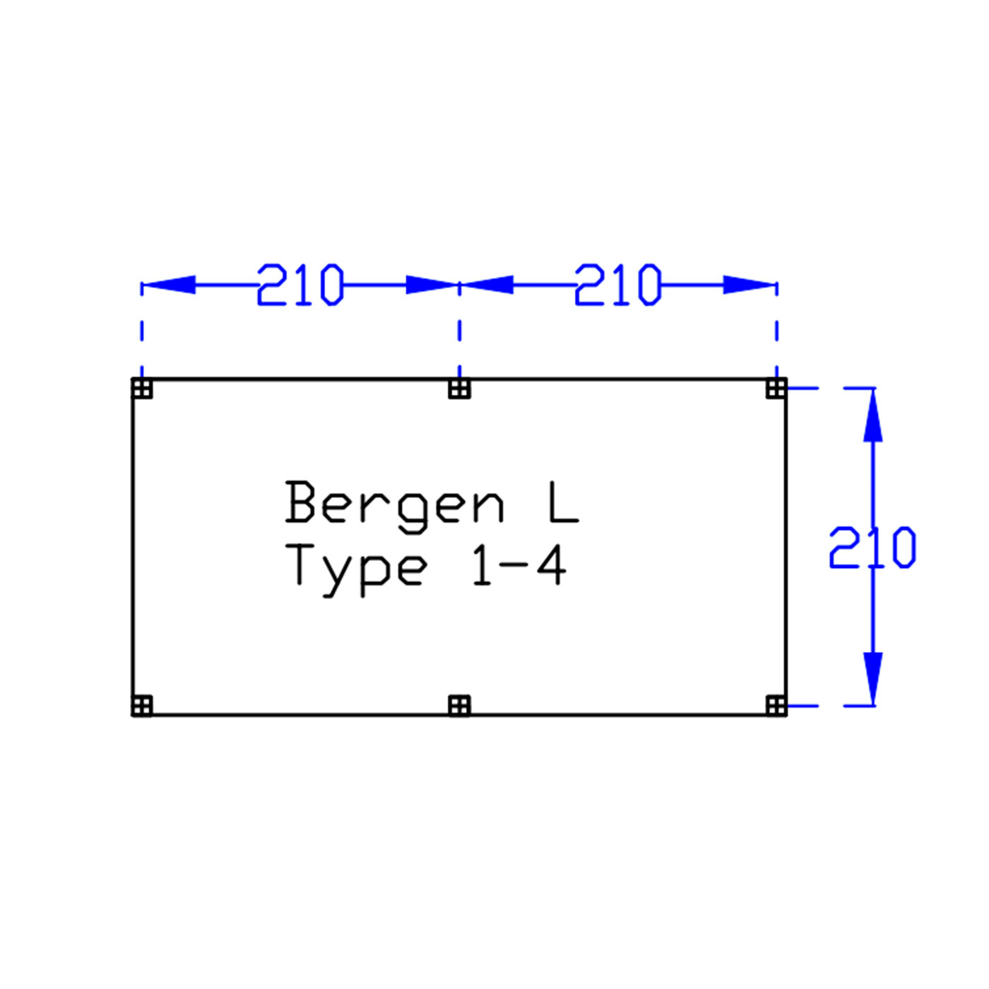 Kapschuur Bergen L Douglas Type 1 Basispakket