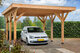 DHZ Carport Lemmer Douglas fijnbezaagd 450 x 600 cm