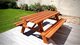 Picknicktafel Barcelona 200 x 160 x 75 cm hardhout (4-6 personen)