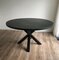 Eiken tafel Gstaad rond 3D matrixpoot Black 