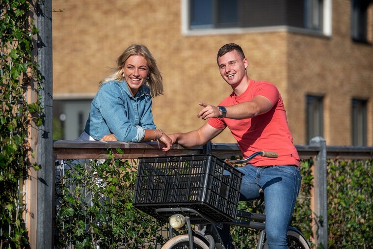 Gaaselement met kader ge&iuml;mpregneerd 90cm