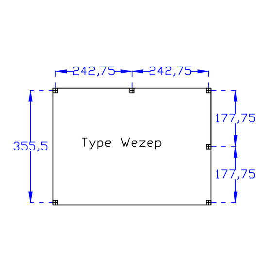 DHZ Plat dak Wezep zwart