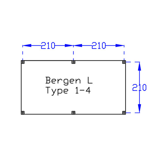 Kapschuur Bergen L Douglas Type 1 Basispakket