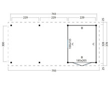 Odense, Red Class platdak XL, type 7, zwart